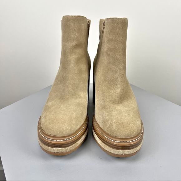 Steve Madden Suede Platform Booties - Picture 9 of 12
